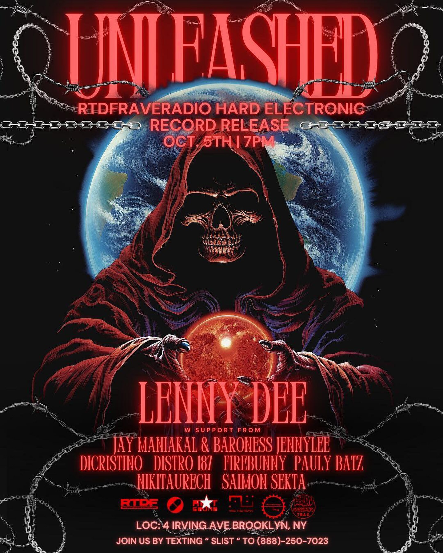 UNLEASHED flyer