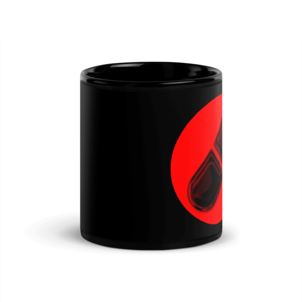 Black Glossy Mug - Image 3