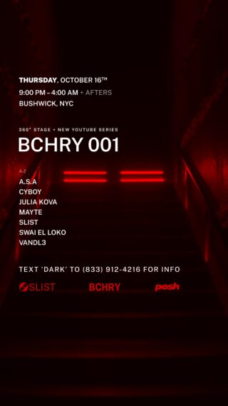 BCHRY 001 flyer