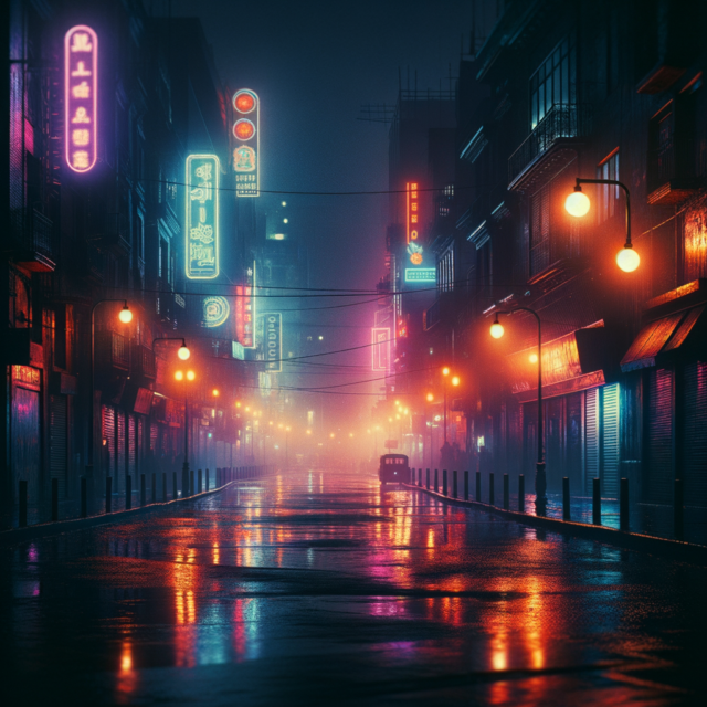 Atmospheric dark cityscape representing the SLIST origin story