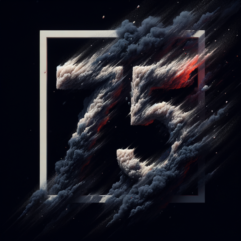 Abstract dark art representing niche audience strength