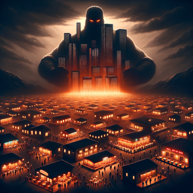 Small venues overshadowed by corporate monolith